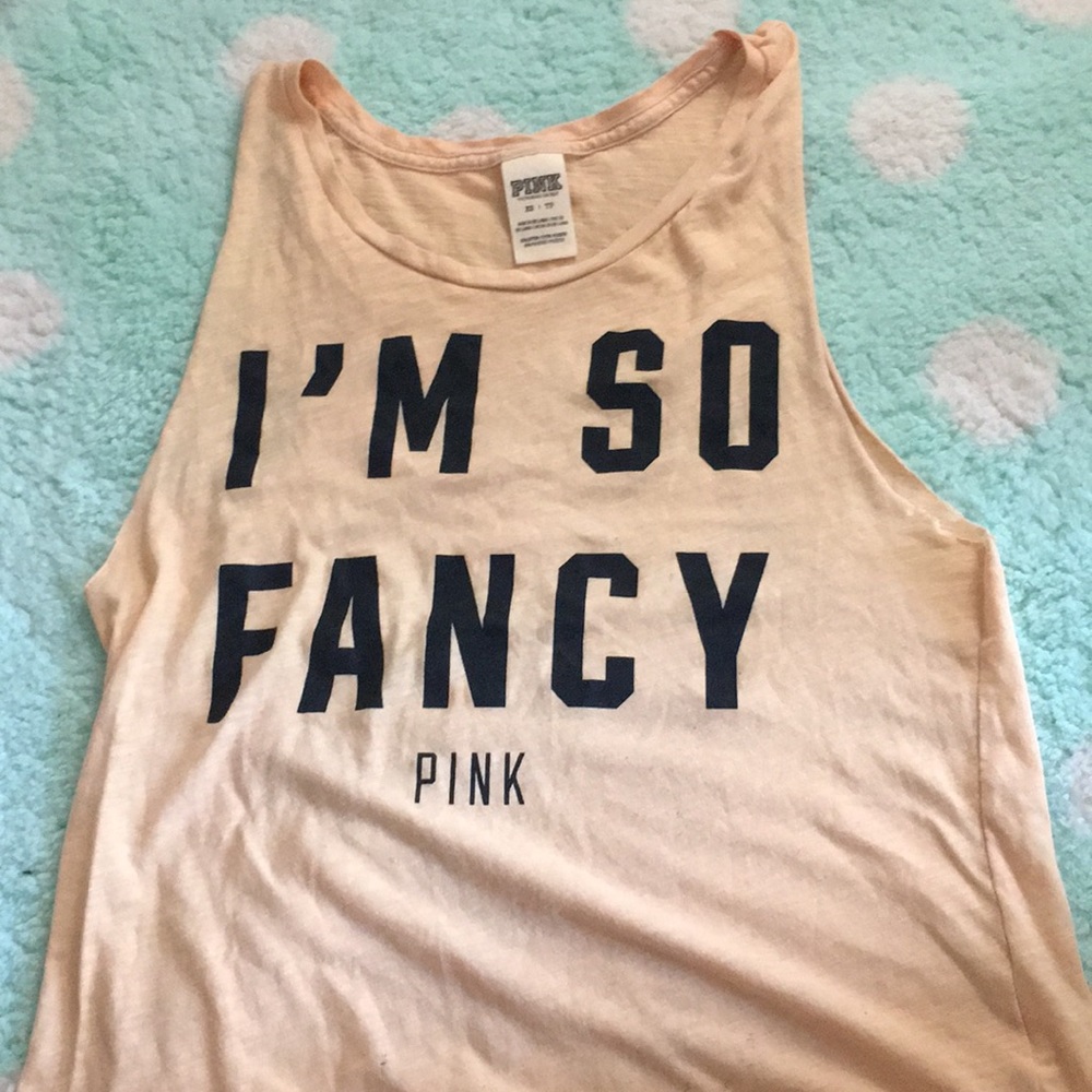 pink tank top